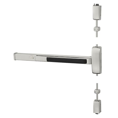 Sargent Grade 1 Surface Vertical Rod Exit Device, Wide Stile Pushpad, 36-in Device, 120-in Door Height, Clas 16-8713F LHR 32D